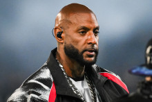 Elie Yaffa (Booba) lors du match de football du championnat de France de Ligue 1 entre le Paris Saint-Germain et l’Olympique de Marseille, le 8 février 2026 au stade Parc des Princes à Paris, France.