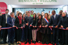 Emmanuel Macron au Salon de l'agriculture, le 21 février 2026