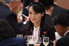 Kim Yo-jong, sœur du dirigeant nord-coréen Kim Jong-un, après un défilé militaire, à Pékin, le 3 septembre 2025.