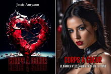 Couverture de l'ouvrage polémique "Corps à coeur", de Jessie Auryann qui a fait l'objet de plusieurs signalements