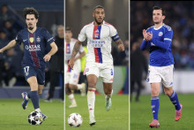 Vitinha (PSG), Corentin Tolisso (OL) et Ben Chilwell (Strasbourg).