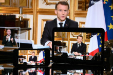 Emmanuel Macron lors de son allocution le 3 mars 2026
