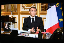 Le président de la République Emmanuel Macron à l'Élysée le mardi 3 mars 2026.