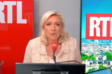 Marine Le Pen sur RTL, le 4 mars 2026.