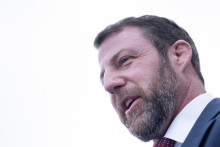 Le sénateur Markwayne Mullin, républicain de l'Oklahoma,, le 5 mars 2026 au Capitole à Washington, D.C