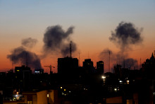 Nouvelle frappe aérienne, le 6 mars 2026, à Téhéran, en Iran.