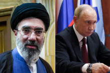 Mojtaba Khamenei et Vladimir Poutine