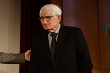 Le philosophe allemand Jürgen Habermas à Berlin, le 16 mars 2017.