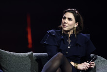 La députée RN Laure Lavalette durant une soirée débat organisée par le JDD au Dôme de Paris, le 25 novembre 2025.