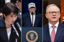 Sanae Takaichi, Donald Trump et Anthony Albanese