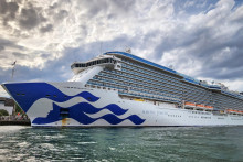 Le navire de croisière Majestic Princess amarré à Circular Quay le 12 novembre 2022 à Sydney, en Australie. (Photo d'illustration)