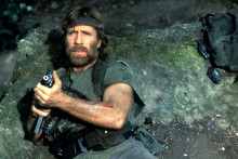 Chuck Norris dans "Portés disparus" (1984).