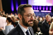 Le candidat LFI à Roubaix David Guiraud, le 19 mars 2026, à la veille du second tour des élections municipales.