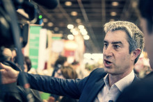 François Ruffin, député de la Somme au Salon international de l'agriculture de Paris, , le 25 février 2026.