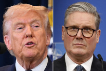 Donald Trump et Keir Starmer.