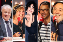 Philippe Bouvard, Michèle Bernier, Isabelle Mergault, Steevy Boulay et Gérard Jugnot