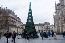 Le sapin de Noel à Bordeaux en 2021.