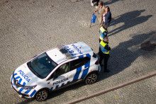 Une voiture de police au Portugal (illustration)