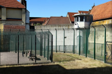 La prison d'Ensisheim, près de Mulhouse, dans le Haut-Rhin.