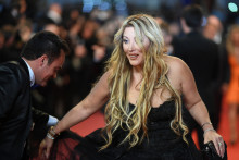 L'ancienne candidate de télé-réalité Loana, le 12 mai 2018, au 71e festival de Cannes