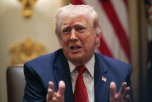 Donald Trump à la Maison-Blanche le 26 mars 2026