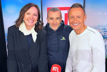 Jade, Elie Semoun et Eric Dussart dans "On refait la télé" le 28 mars 2026