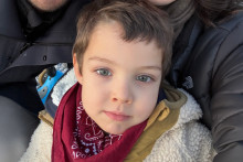 Le petit Elio, quatre ans, est atteint d'une leucémie.