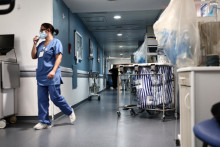 Les couloirs d'un hôpital à Marseille (photo d'illustration).