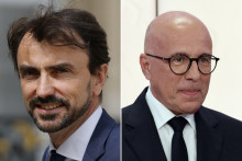 Les maires de Lyon Grégory Doucet et de Nice Eric Ciotti.