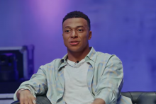Kylian Mbappé dans le podcast "The Bridge" le jeudi 2 avril 2026.