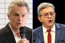 Jean-Luc Mélenchon et Fabien Roussel