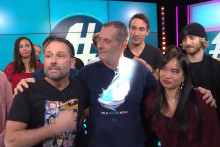 Julien Tellouck, Marcus, Kayane et les autres visages de la chaîne Game One lors de l'arrêt des programmes