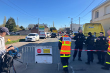 Les secours sur place à Bully-les-Mines (Pas-de-Calais) ce mardi 7 avril 2026.