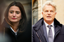 Marine Tondelier et Fabien Roussel.