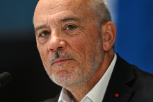 Stéphane Richard, nouveau président de l'OM, le 10 avril 2026