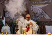 Le père Gabriel Romanelli, le 5 avril 2026