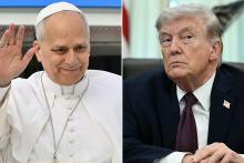 Le pape Léon XIV et Donald Trump
