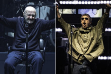 Phil Collins et Liam Gallagher (Oasis).