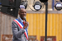 Bally Bagayoko à Saint-Denis le 4 avril 2026.