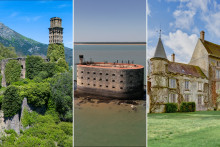 Le couvent de SAint-François d'Orezza, le Fort Boyard et le château de Paley font partie des 18 sites sélectionnés cette année.