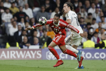 L'attaquant français du Bayern Munich Michael Olise