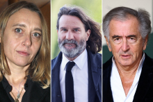 Virginie Despentes, Frédéric Beigbeder et  Bernard-Henri Lévy.