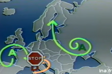Bulletin météo du 30 avril 1986 sur Antenne 2