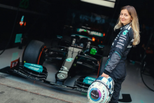 Doriane Pin a piloté le 17 avril une F1, une première pour une Française