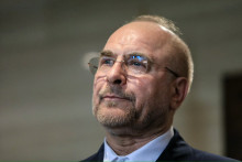 Le président du parlement iranien et chef de l'équipe de négocations iranienne, Mohammad Bagher Ghalibaf