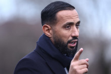 Medhi Benatia à Bourg-en-Bresse, le 21 décembre 2025
