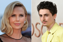 Charlize Theron et Timothée Chalamet