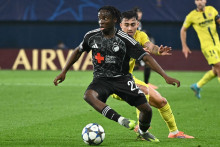 L'ex-joueur de Copenhague Yoram Zague lors de la rencontre de Ligue des champions contre Villarreal, le 10 décembre 2025 à La Ceramica.