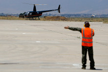 Un hélicoptère Robinson R44. (Illustration)