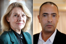 Catherine Pégard et Kamel Daoud.